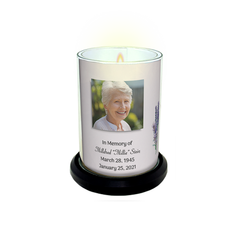 Lifetime Expressions Wildflowers Designer Round Candle Inserts - candle not included