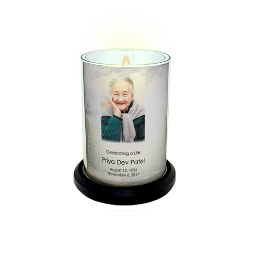 Lifetime Expressions Garden Edge Designer Round Candle Inserts - candle not included