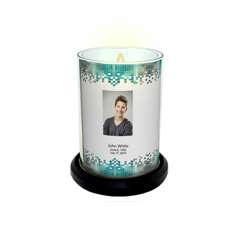 Lifetime Expressions Pixels Teen Boy Designer Round Candle Inserts - candle not included Lifetime Expressions Pixels Teen Boy Designer Round Candle Inserts - candle not included