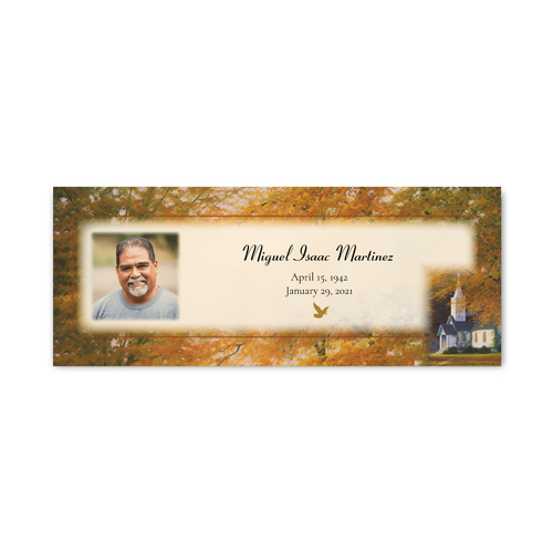 Lifetime Expressions Church in the Glen Grave Marker Card Kit