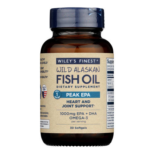 Wiley's Finest - Fish Oil Peak Epa - 1 Each-30 Sgel