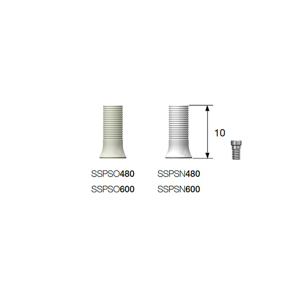 SS Octa Plastic Cylinder