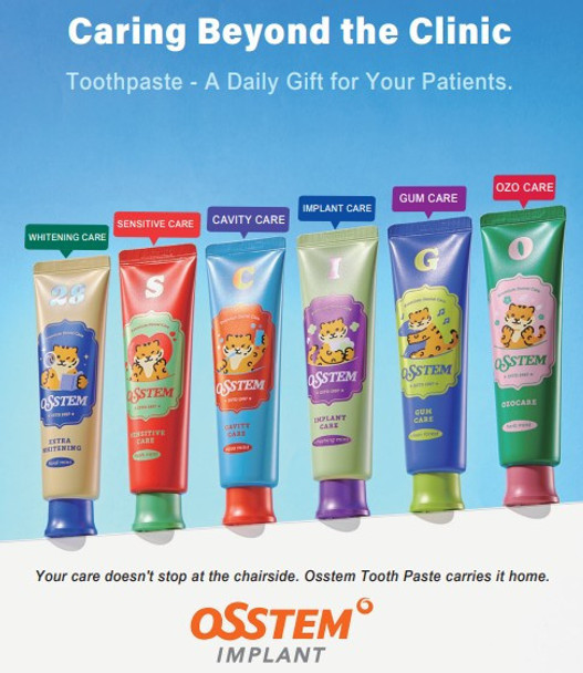 Osstem ToothPaste - Bulk Qty Buy