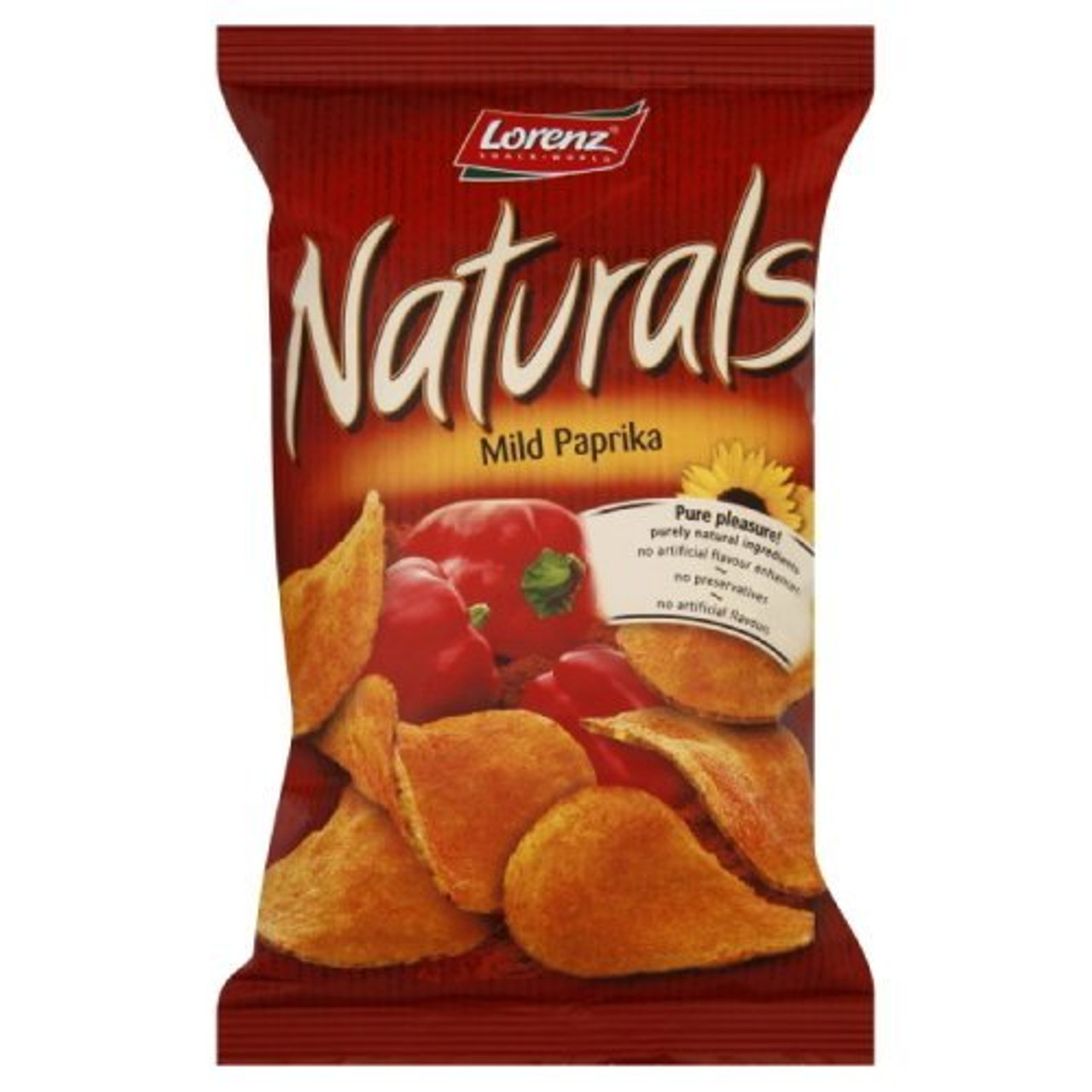 Lorenz Natural Chips With Mild Paprika In Bags 12/3.5oz #12491 ...