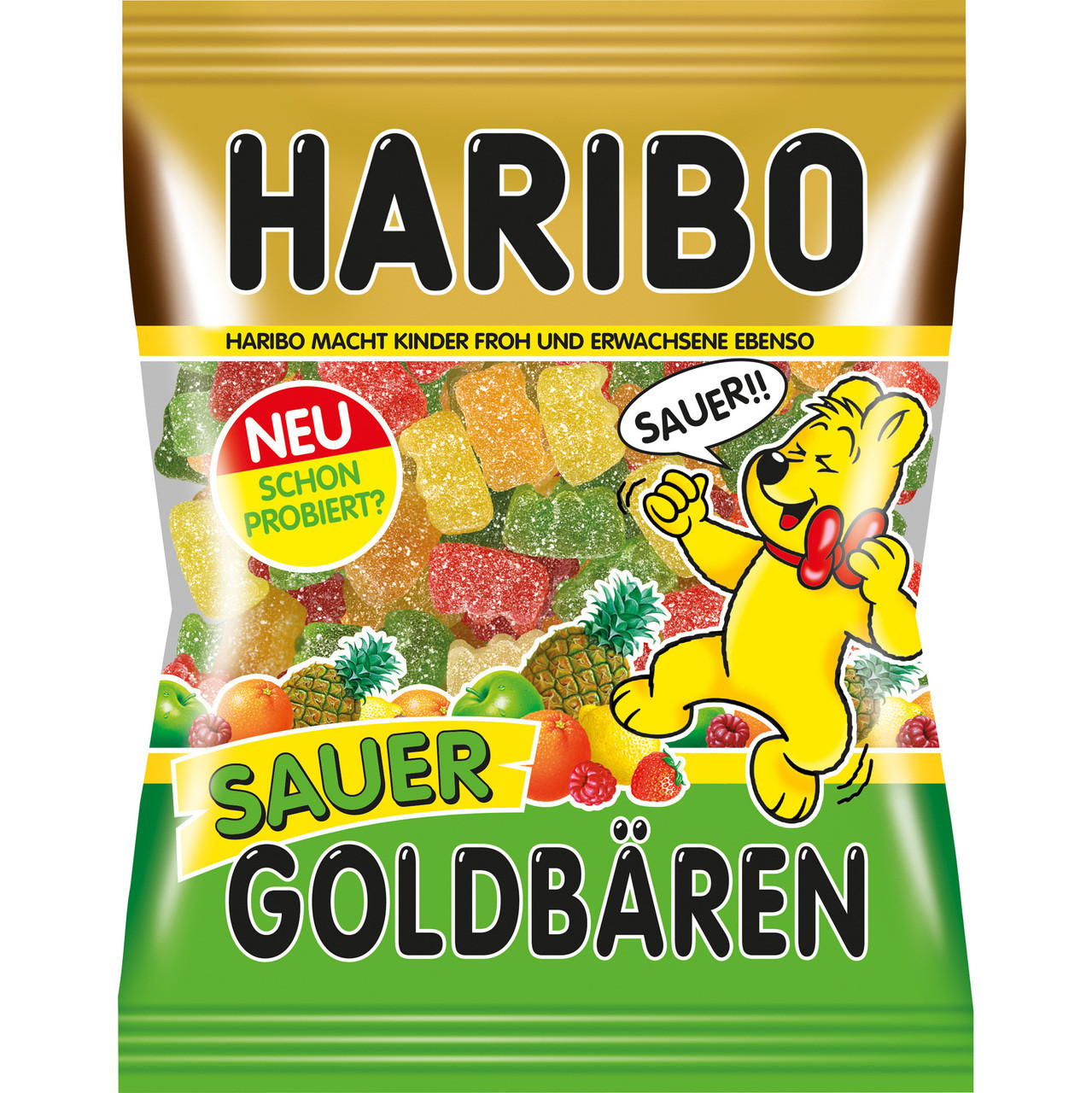 Haribo (Germany) Sauer Goldbaeren 32/6.2oz #19659 