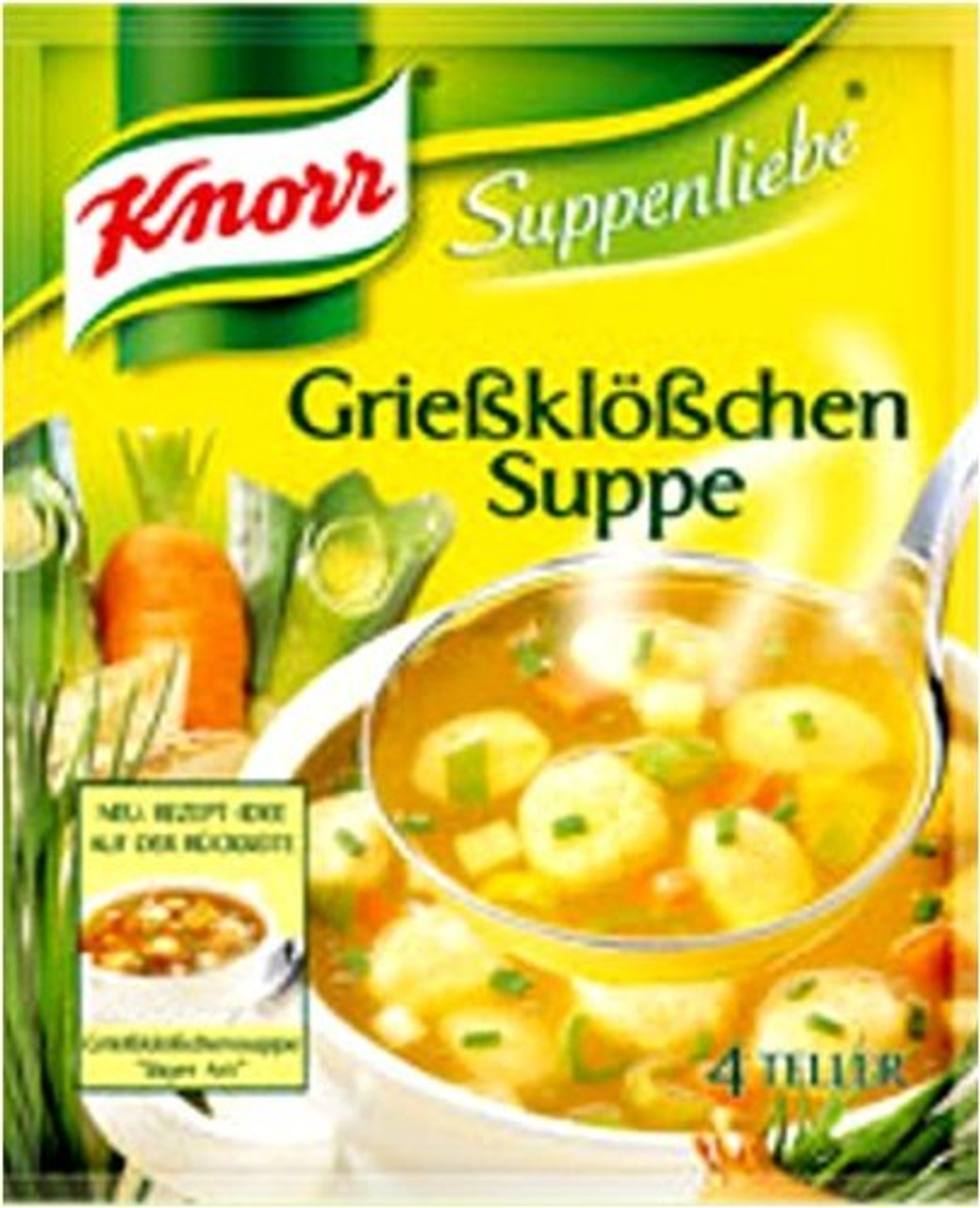 Knorr Soup Suppenliebe Griesskloesschen 16pc #13222 ...