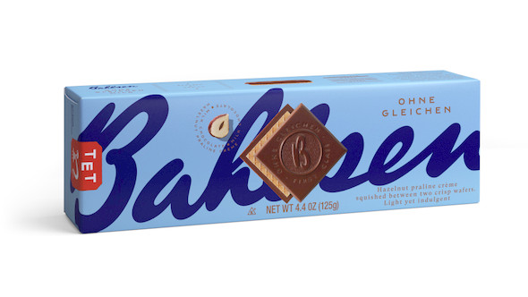 Bahlsen Ohne Gleichen ( First Class ) Milk Chocolate Wafers 12/4.4oz #10124