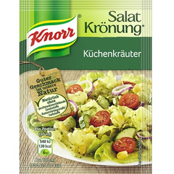 Knorr Salad Dressing Kroenung Mit Zwiebeln 5 pc 15/2oz #13186 ...