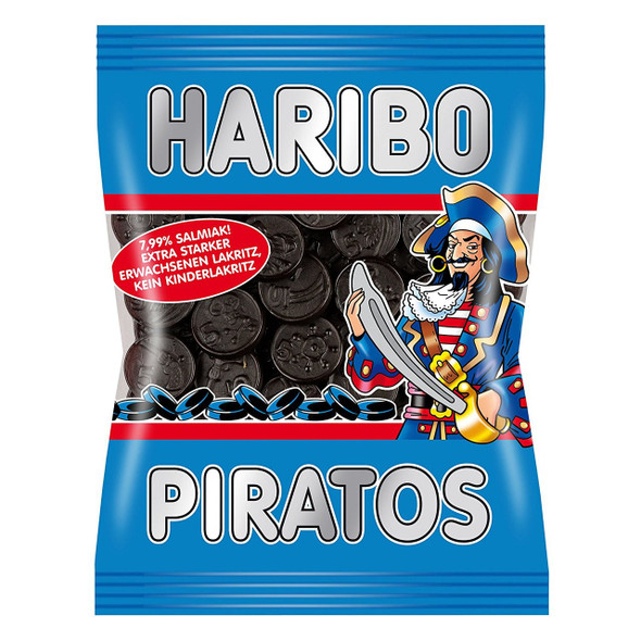 Haribo (Germany) Piratos 30/7oz Date: 03/2023 #13393 50% off