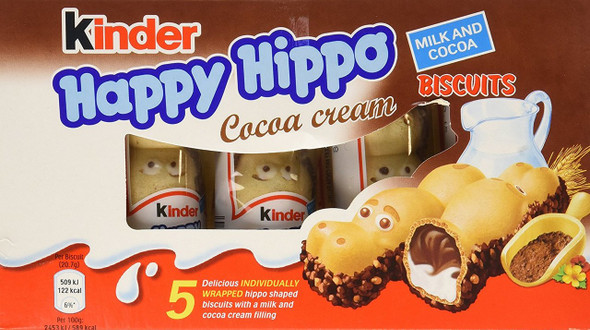 Ferrero Kinder Happy Hippo Pack 10/3.65oz #12586