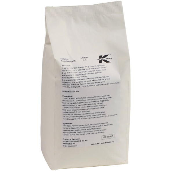 Knoll Potato Dumplings Mix Bulk 4/5.5 lbs #13369