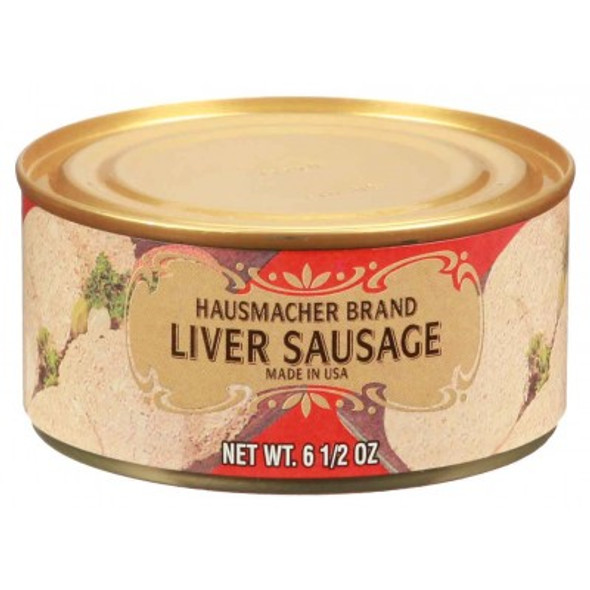 Geier's Liver Sausage In Can 12/6.5oz #12899