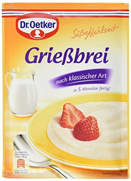 Dr. Oetker Mahlzeit Griessbrei (Cream of Wheat) 24/3.5oz #12962