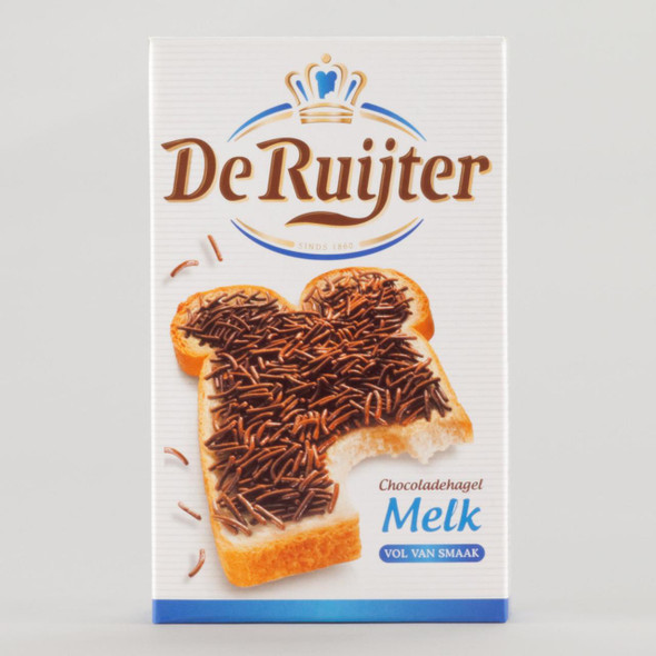 De Ruijter MIDE 025 Dark Chocolate Sprinkles 18/14 oz #30045 