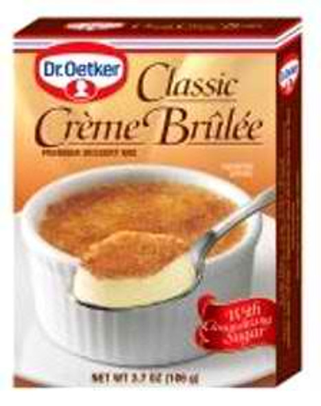 Dr. Oetker (Canada) Creme Brulee 12/3.8oz #12203  OETK14114