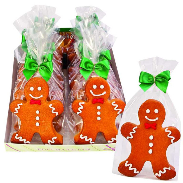 Funsch 6200 Marzipan Gingerbread Boy in Display 16/1.8oz #C30497