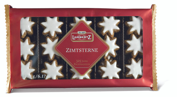 Lambertz 27812  Cinnamon Stars Sleeve Pack 16/6.25oz #C12793