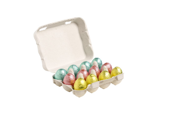 Klett 334 Egg Carton With 12 Assorted Eggs 1.5" 9/2.7oz # E19816