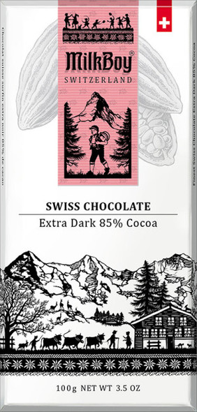 Milkboy Extra Dark 85% Cocoa 10/3.5 oz #19877