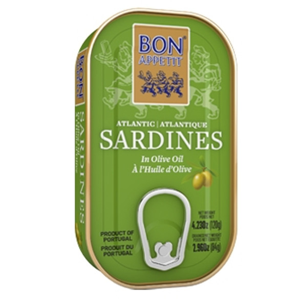 Bon Appetit Sardines in Olive Oil 12/4.2oz # 19900