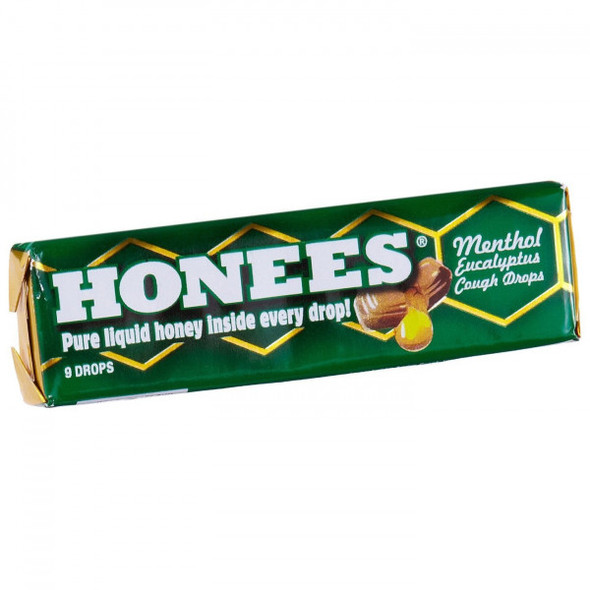 Honees (Sticks) Drops Menthol Eucalyptus 24/1.6oz #11130