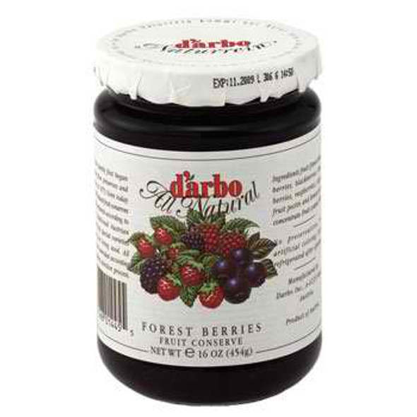 D'Arbo Preserves Forest / Mixed Berries 6/16oz #12291