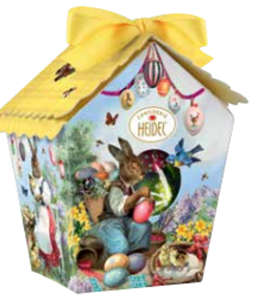 Heidel 40357 Easter Nostalgia Birdhouse w/filled&solid Mk Chocs 5/3.28 oz  # E30484