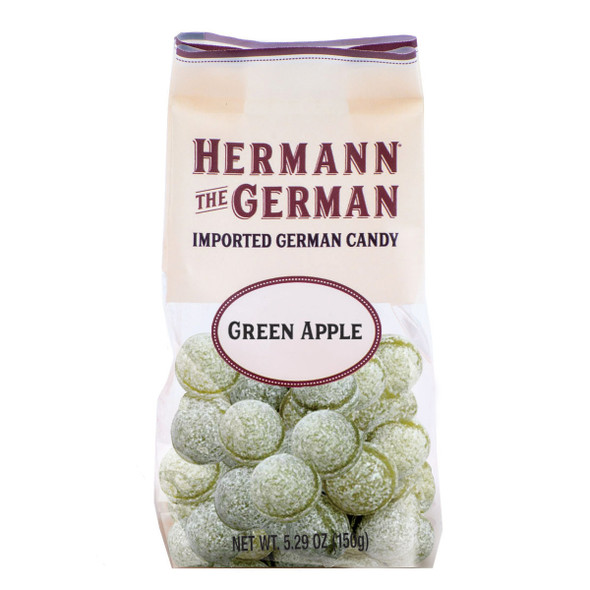 HERMAN THE GERMAN Green Apple Candy 12/5.29oz #20274