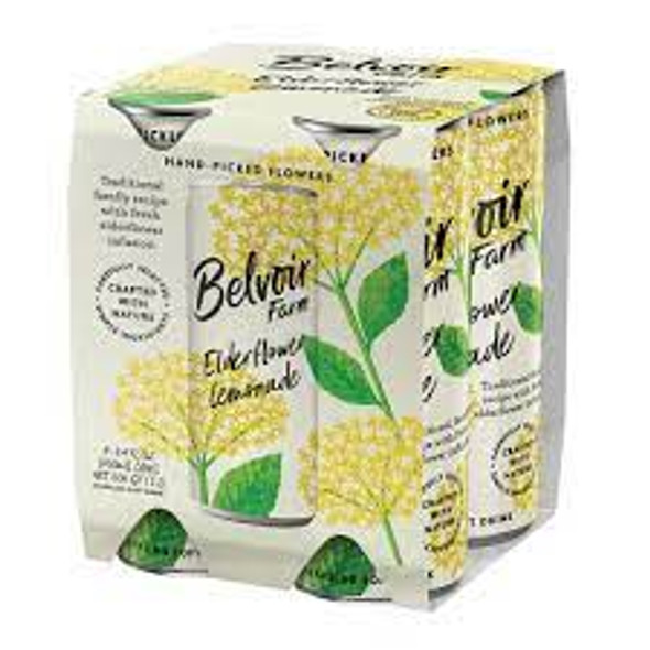 Belvoir Multi Packs Elderflower Cans 6x4/8.4oz  #20207