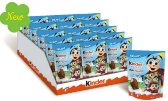 Kinder 52217 Mini Friends in Pouch - Chocolate 15/4.3 oz  # E30538