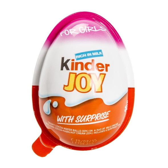 Kinder Joy Eggs - Girl  24/0.705oz # 20307