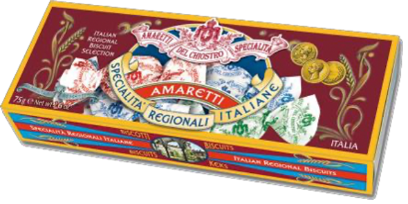 Amaretti 1848 Amaretti - Crunchy in Gift Box 12/2.6oz #E30620