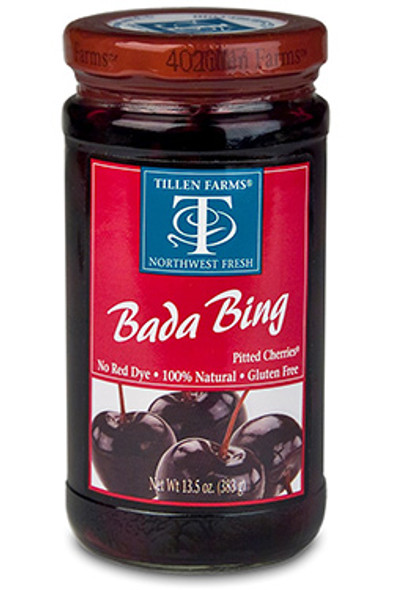 Tillen Farms Cherries Bulk Bada Bing 4/72oz #18443