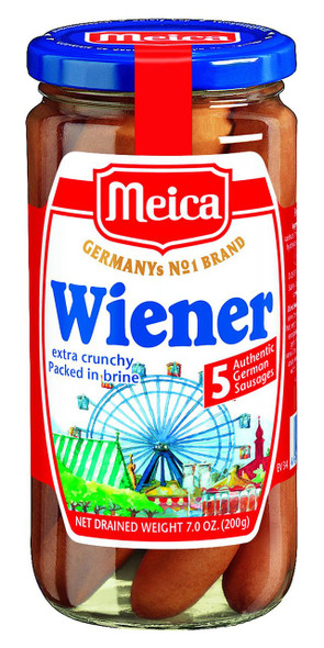 Meica Sausages Wiener In Jar 12/7oz #12360