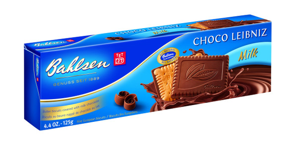Bahlsen Leibniz Milk Chocolate Biscuits 12/4.4oz #10122