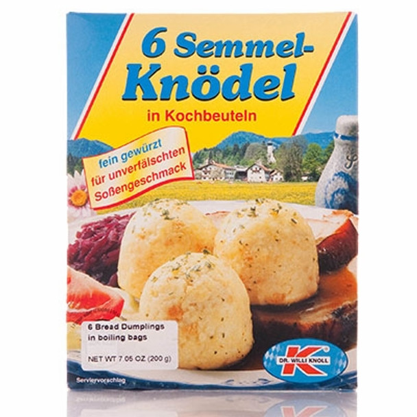Knoll Bread Dumplings In Bags 14/7oz #13365