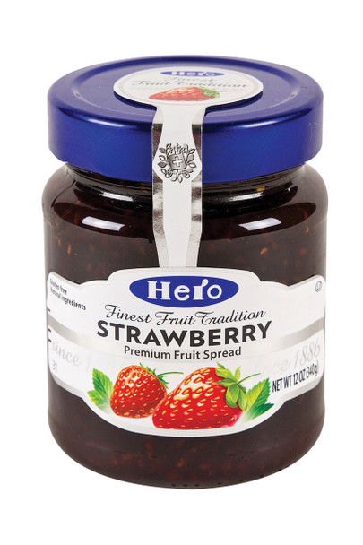 Hero Fruit Spread Strawberry 8/12oz #12911