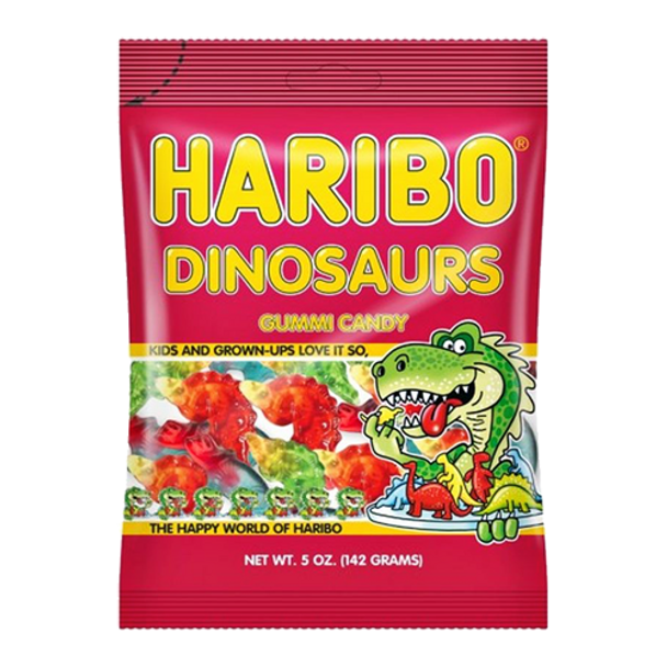 Haribo Bags Dinosaurs 12/5oz #11022