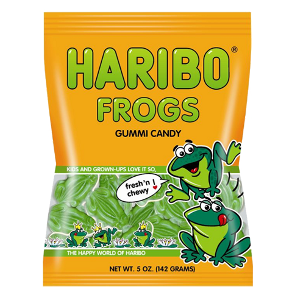 Haribo Bags Frogs 12/5oz #11031