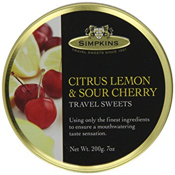 Simpkins Drops Citrus Lemon & Sour Cherry 12/7.05oz #19622