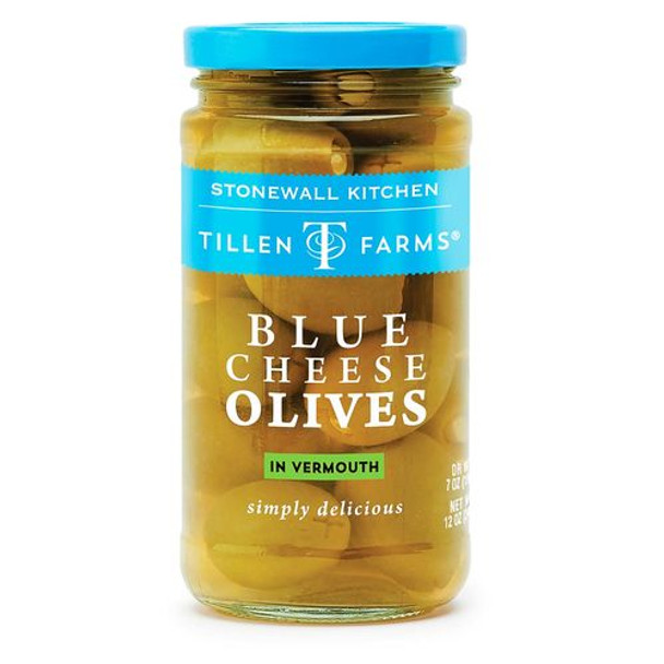 Tillen Farms Olives Blue Cheese 6/12oz #19674