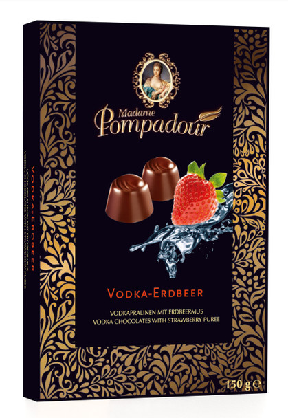 Halloren 45063 Madame Pompadour Vodka w/Strawberry Puree 14/5.3oz #C30443