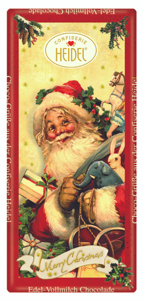 HEIDEL 40351 Chocolate Holiday Greeting Nostalgic  48/1 oz#C30433