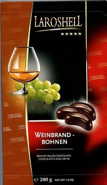 LAROSHELL 45807 Brandy Bean Chocolate  Box 14/5.3 oz *NEW*#C18402