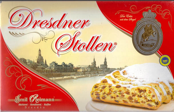 Reimann 58001 Stollen Original Dresdner In Red Box Large 8/35.2oz #C12673