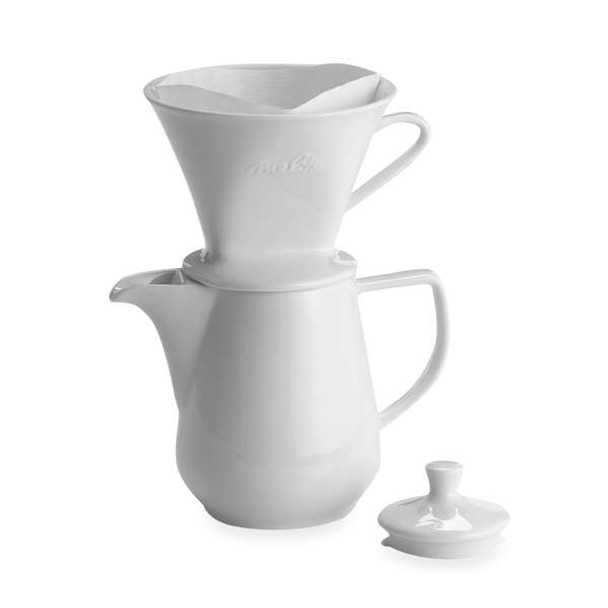 Melitta Porcelain Carafe Set 640476  - 6 Cup (Pack of 4) #12237