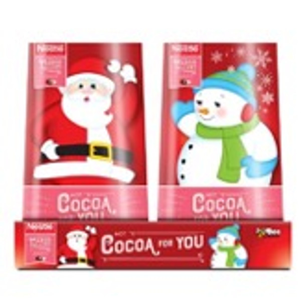 BEE 794 Nestle "Cocoa For You" Pouch With Marshmallows   10"X8.5"X7.25"  18/.85 oz #C30674