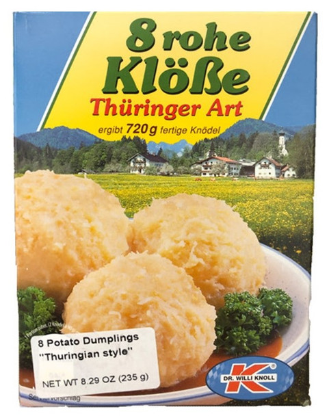 Knoll Raw Potato Dumplings Mix * New Pack Size*9/8.3 oz #19971