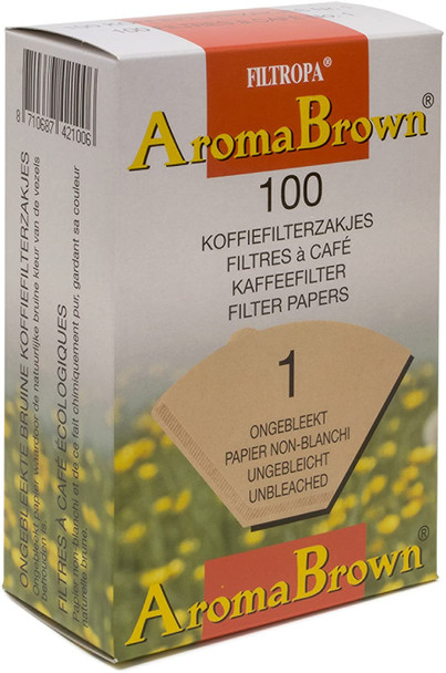 Filtropa #1 Coffee Filter Brown 30/100pc #20032