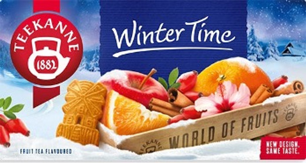 Teekanne 757052 Winter Time - Cinnamon, Cloves,&Christmas Cookies 12/1.06oz #C30821